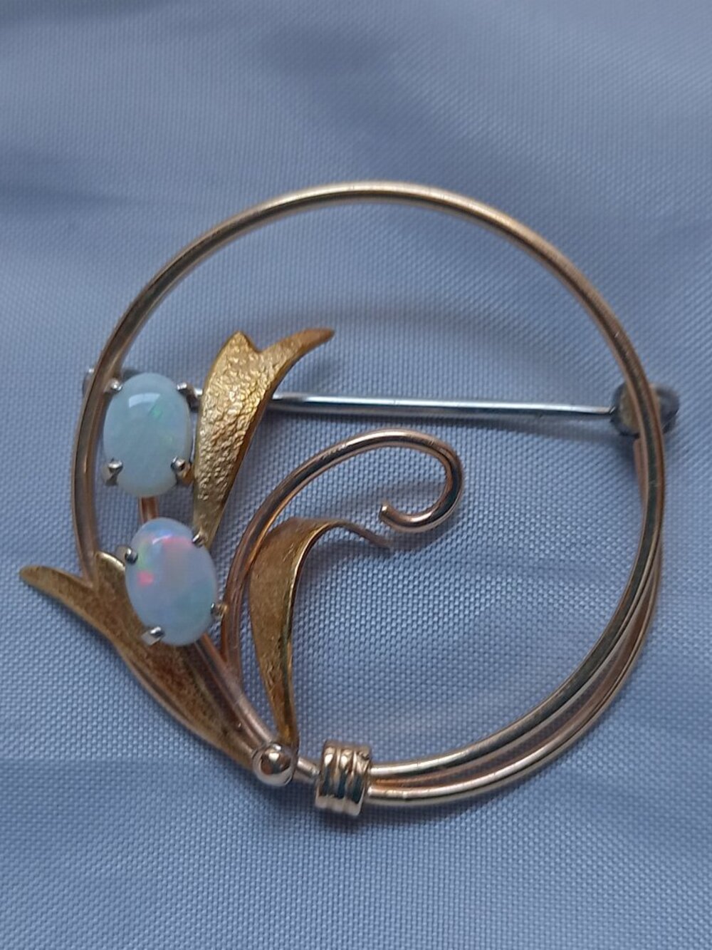 Krementz Floral Brooch